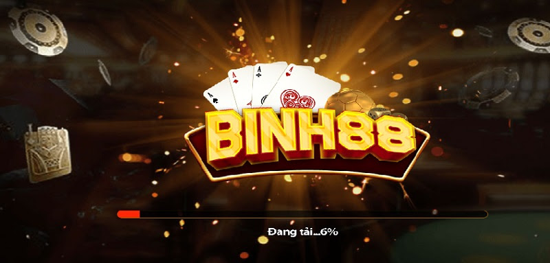 Giao diện đẹp mắt của cổng game bài Binh88