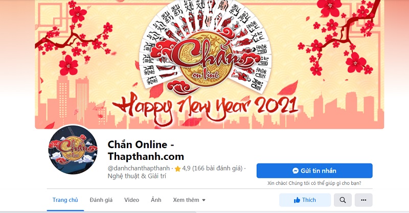 Săn giftcode của cổng game Thapthanh trên fanpage 