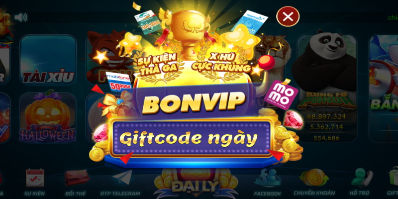 Bonvip Giftcode được người chơi đánh giá cao